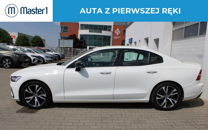 Volvo S60 cena 129850 przebieg: 167221, rok produkcji 2020 z Miłosław małe 191